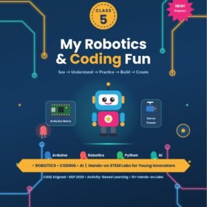Kod2Kids Class 5 Book: My Robotics & Coding Fun